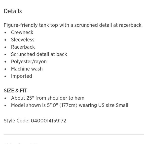 Marica Scrunch T-back Tank Top...GERANIUM - Picture 6 of 7